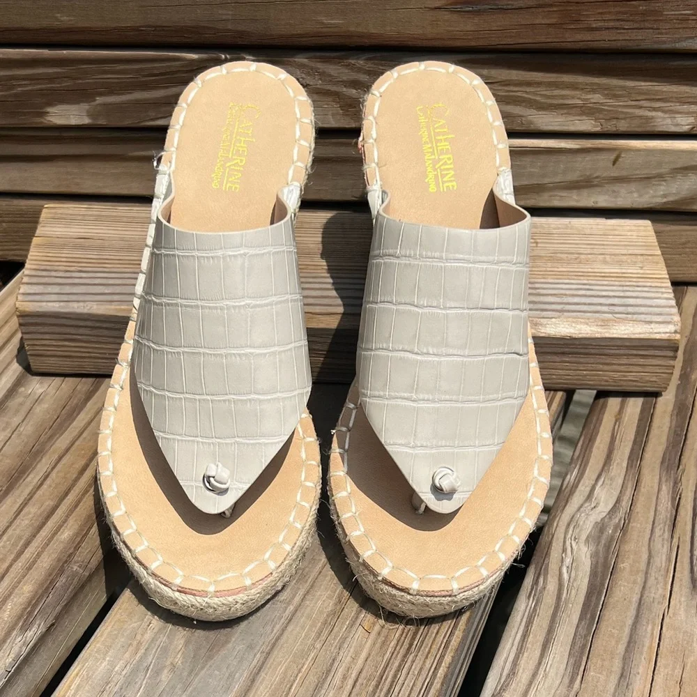 Catherine Malandrino espadrille wedge